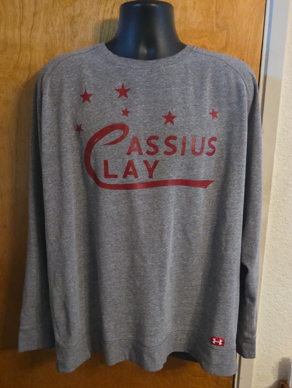 Under Armour Roots of Fight Cassius Clay Ali Sweatshirt Size XXL